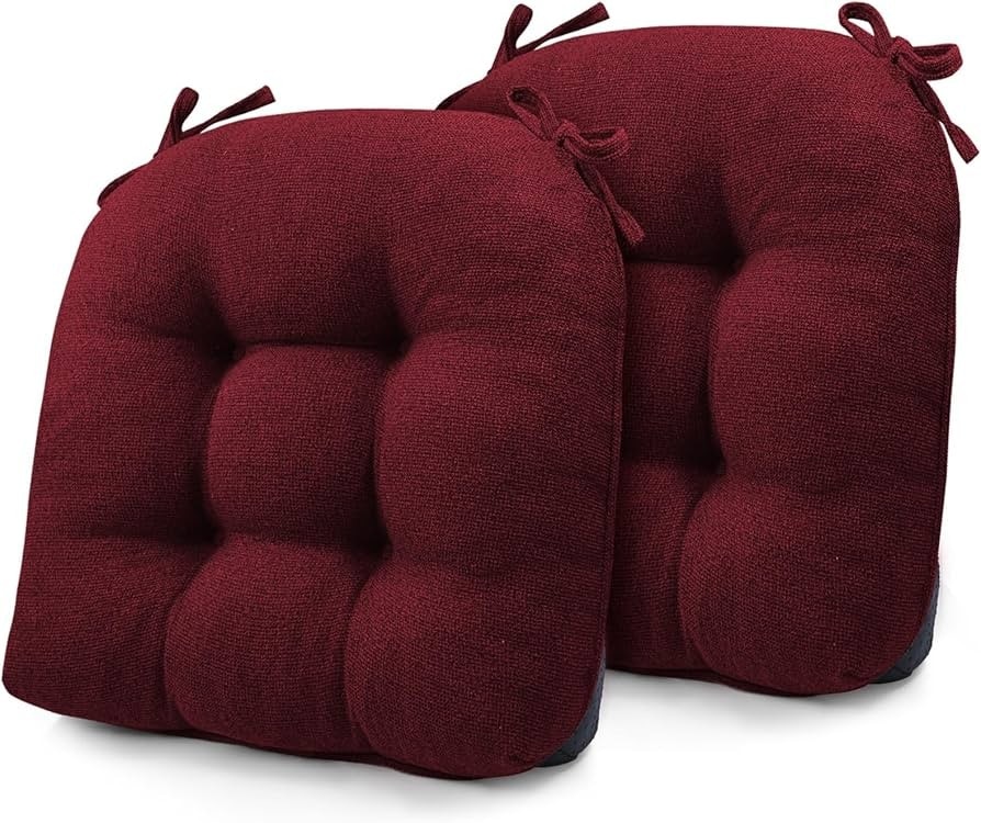 Set cuscini sedia chenille memory 2 pezzi Celons in offerta da Risparmio Casa