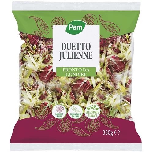 Insalata Duetto Julienne 350 g Pam in offerta da Panorama