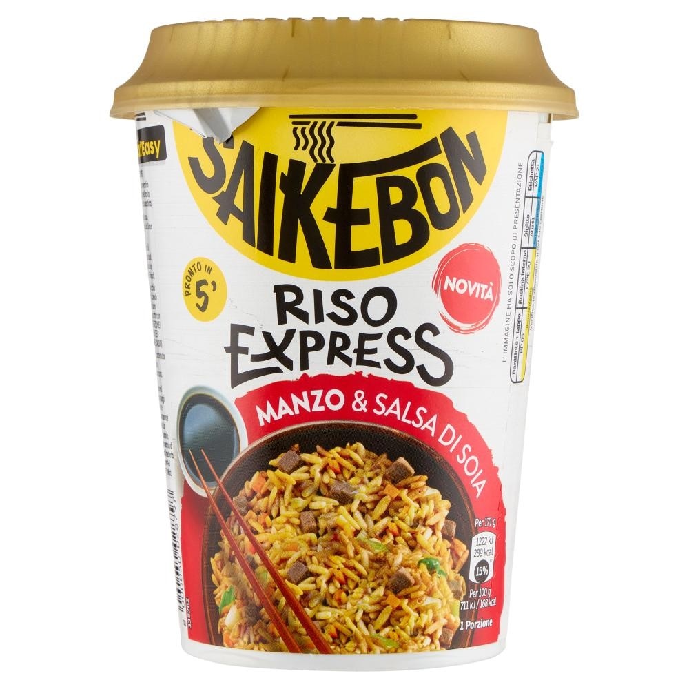 Riso Express cup manzo & salsa di soia o pollo & salsa teriyaki 84 g o 83 g Star in offerta da Iper La grande i
