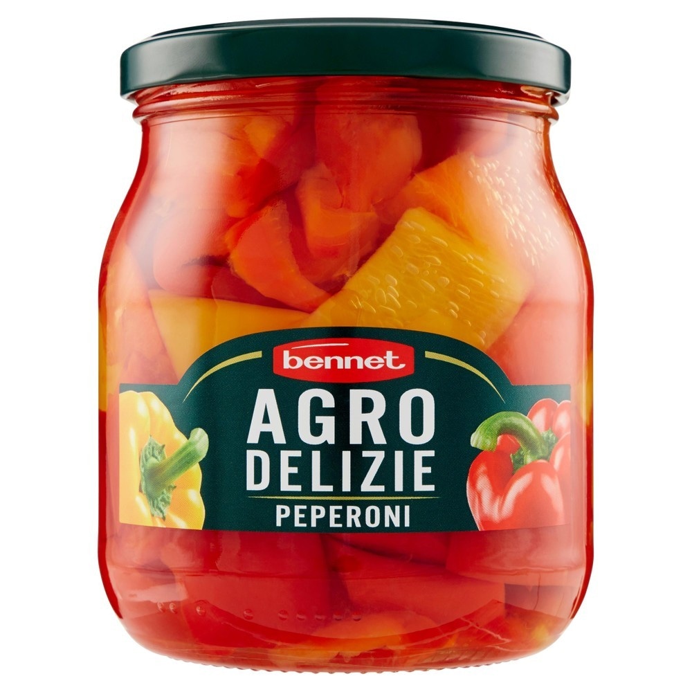 Bennet Agro Delizie peperoni 310 g in offerta da Bennet