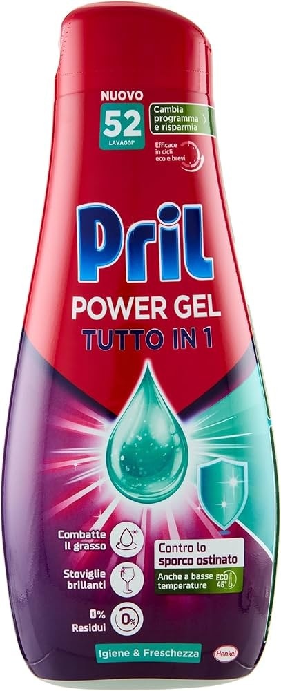 Pril Gel All in 1 45/52 lavaggi - Offerta nel negozio Risparmio Casa