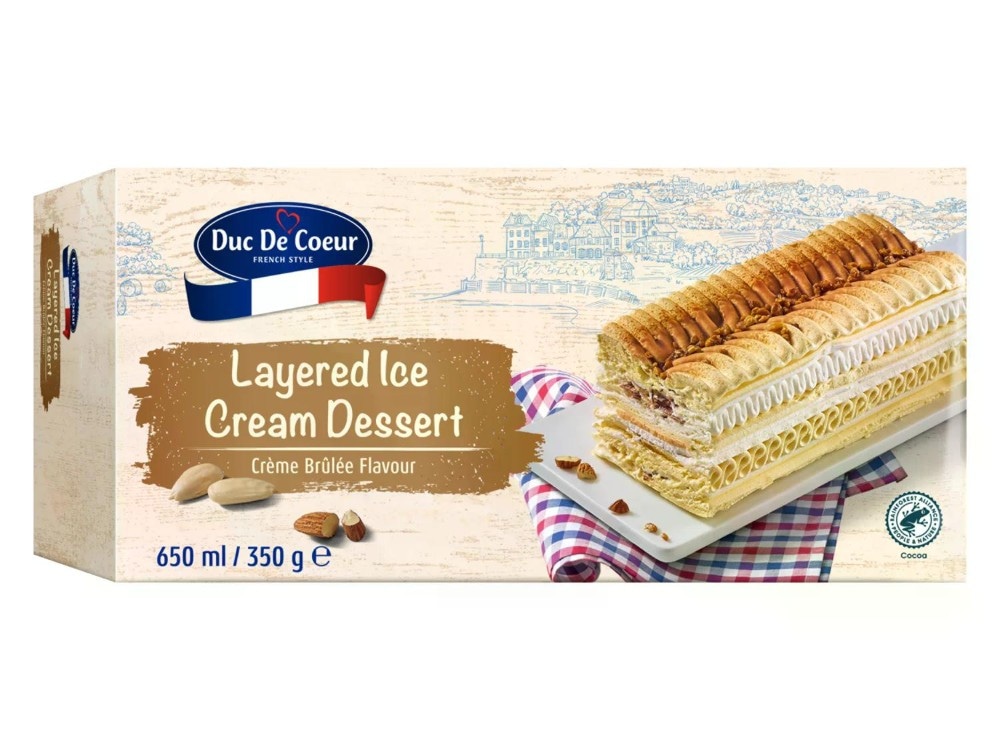 Duc De Coeur Dessert gelato a strati 350 g in offerta da Lidl