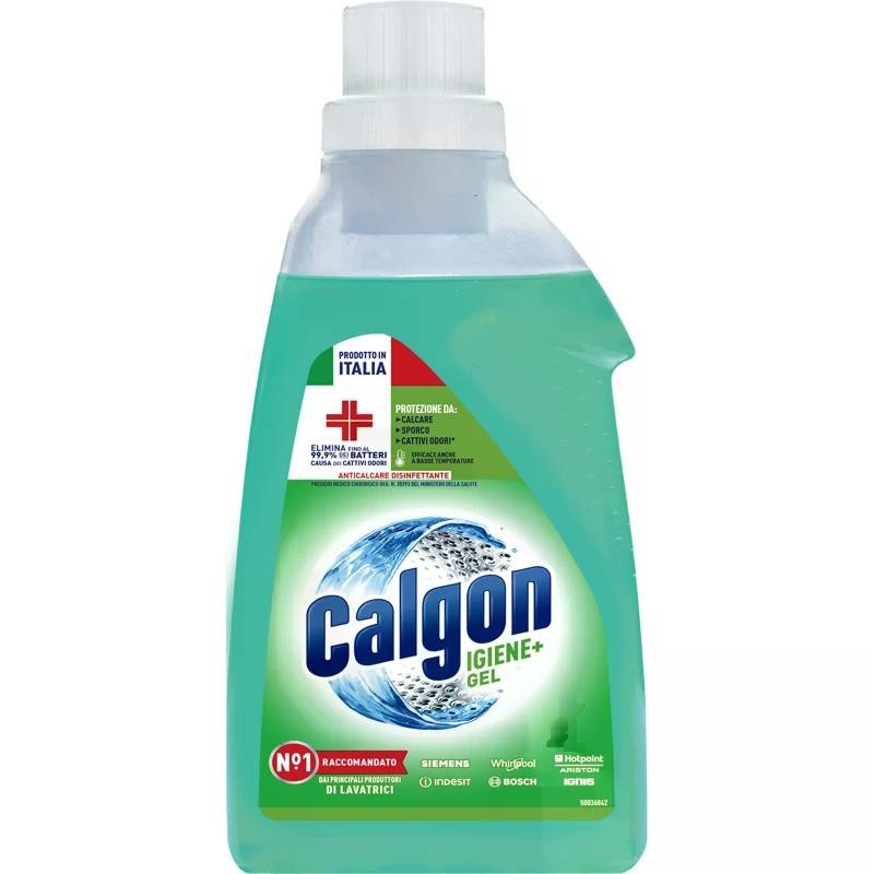 Calgon gel igiene + anticalcare disinfettante per lavatrice 1,5 L in offerta da Maury's