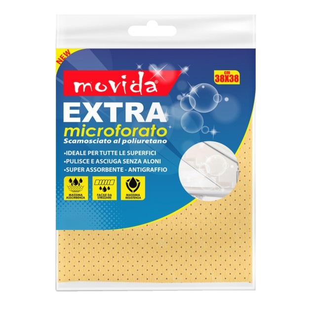 Panno Extra Microforato 38x38 cm MOVIDA in offerta da Happy Casa