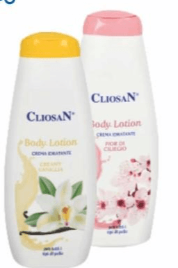 Crema corpo idratante Cliosan 750 ml in offerta da MD