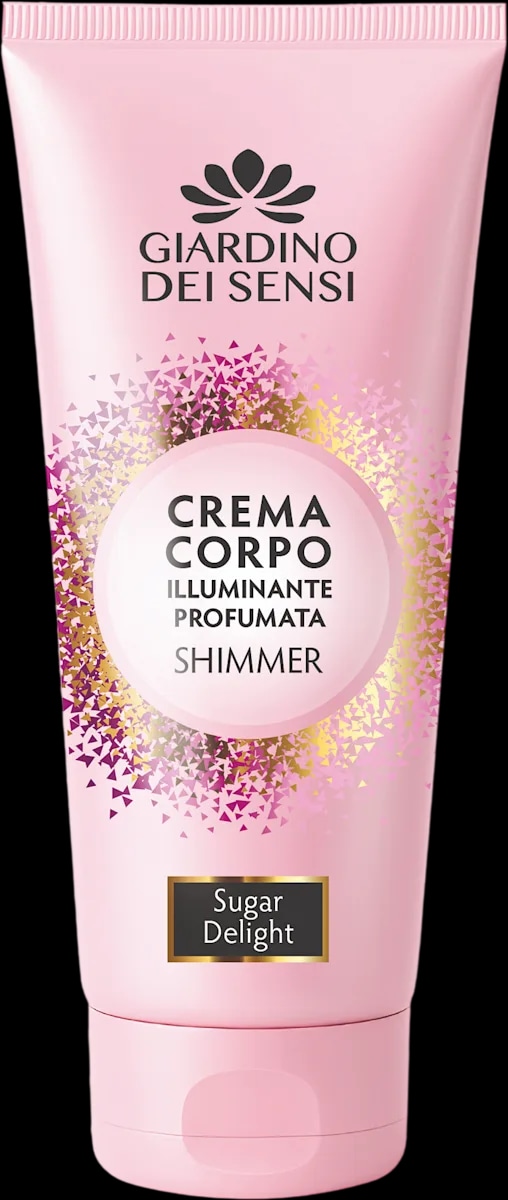 GIARDINO DEI SENSI crema corpo profumata glitterata 200 ml in offerta da Dm