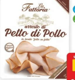 Arrosto di petto di pollo La Fattoria 120 g in offerta da MD