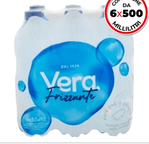 Acqua Frizzante Vera 3 L - Offerta nel negozio Bennet