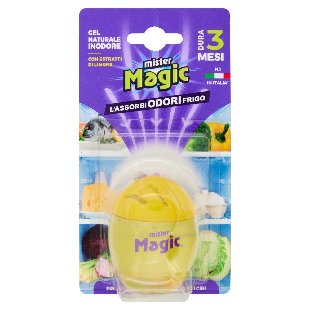 Mister Magic assorbiodori frigo con estratti di limone 40 g in offerta da Bennet
