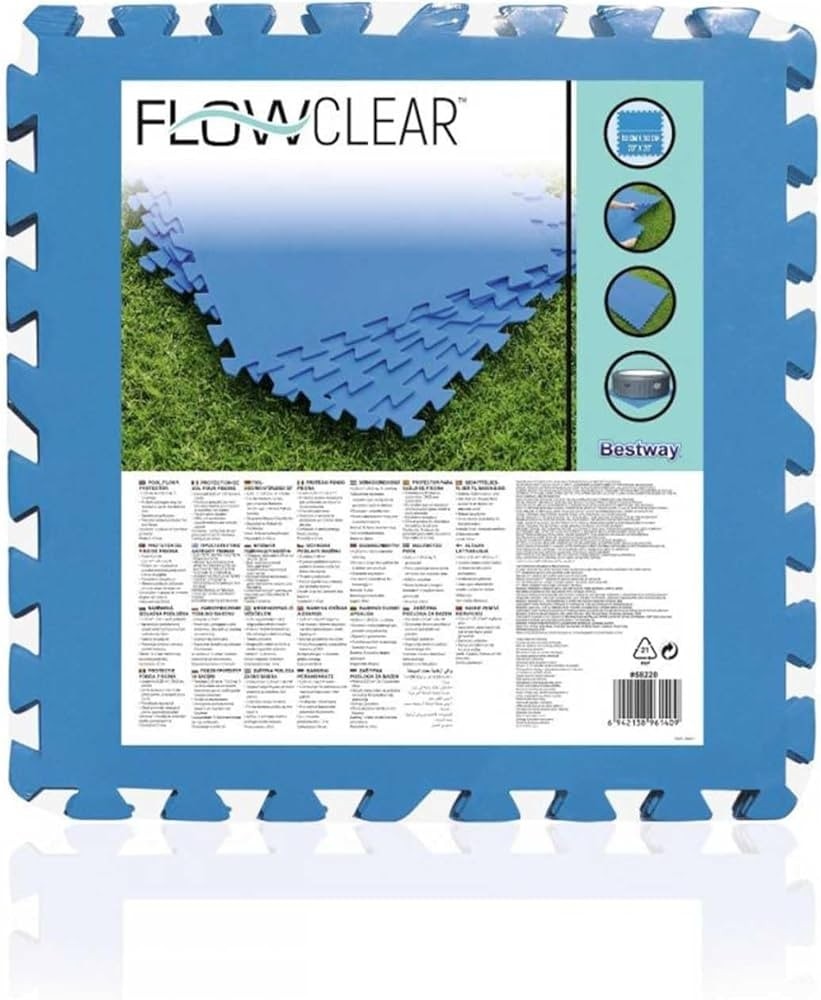 Tappeto Mattonelle mis. 50x50cm conf. 9 pezzi - Offerta nel negozio Carrefour