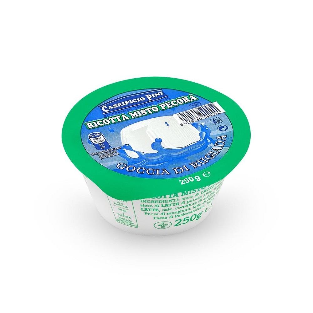Caseificio Pini ricotta misto pecora 250 g in offerta da Dpiù