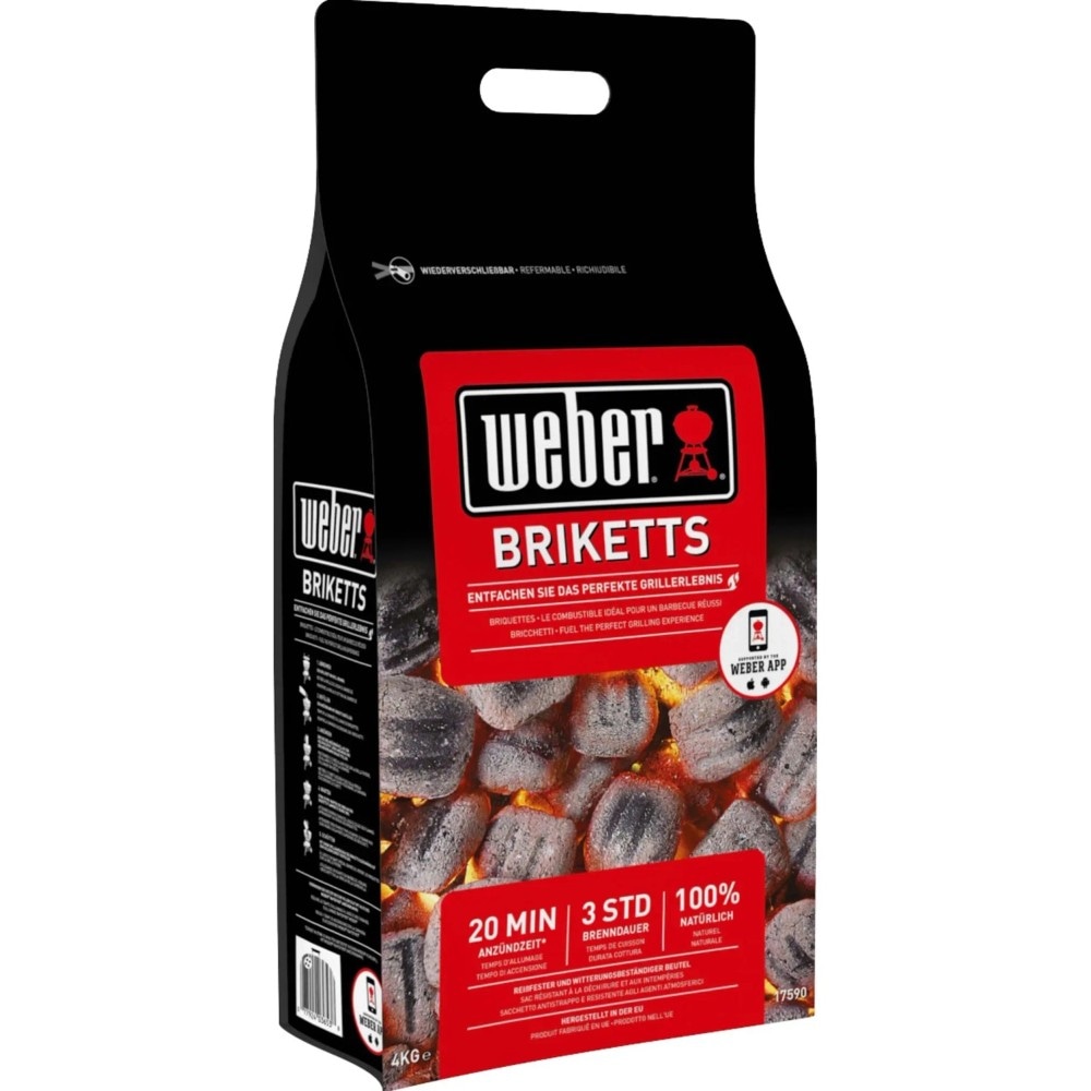 Bricchetti 4 Kg Weber - Offerta nel negozio Unieuro
