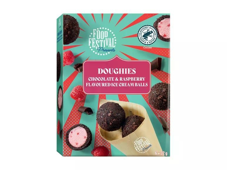 Food Festival Palline di gelato 6x 32 g confezione - Offerta nel negozio Lidl