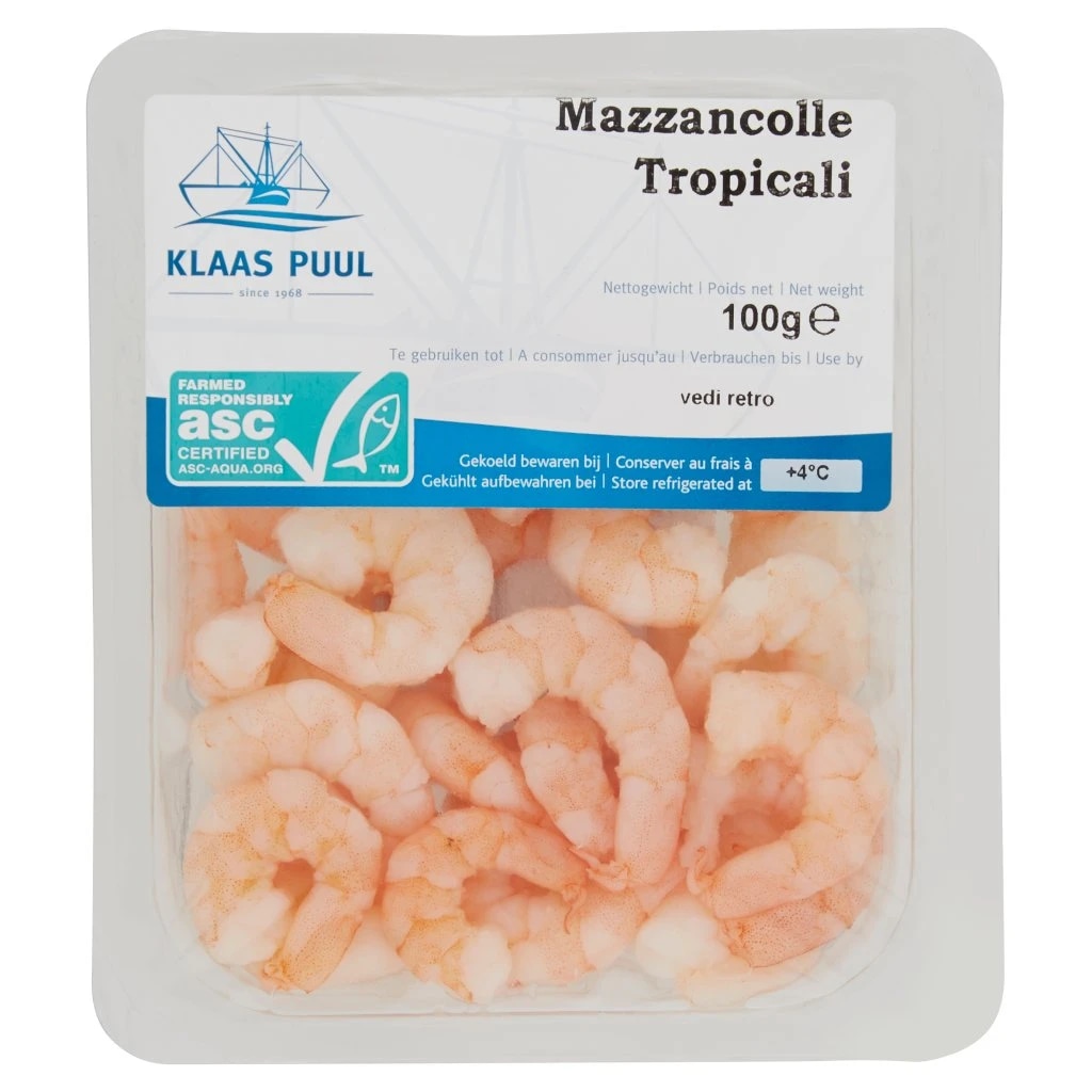 Mazzancolla Tropicale 100 g in offerta da Carrefour