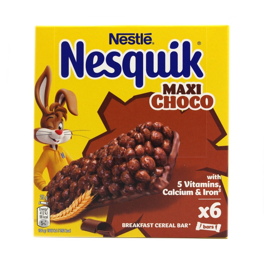 Barrette Nesquik Nestlé 150 g in offerta da Esselunga
