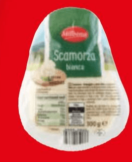 Scamorza bianca 300 g Milbona in offerta da Lidl