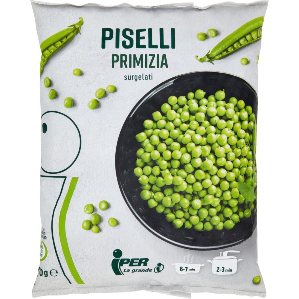 Piselli Primizia surgelati 750 g in offerta da Iper La grande i