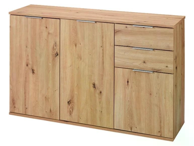 LIVARNO Mobiletto con 3 ante e 2 cassetti 116,7 x 71,8 x 32,9 cm in offerta da Lidl
