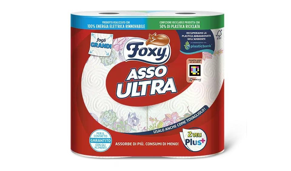 Foxy carta casa Asso Ultra conf. da 6 rotoli in offerta da Bennet