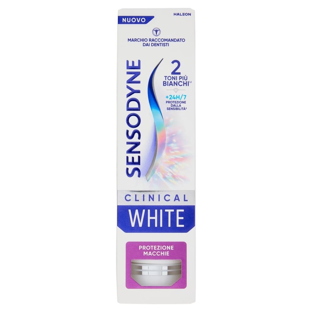 Dentifricio Clinical White Protezione Macchie Sensodyne 75 ml in offerta da Carrefour