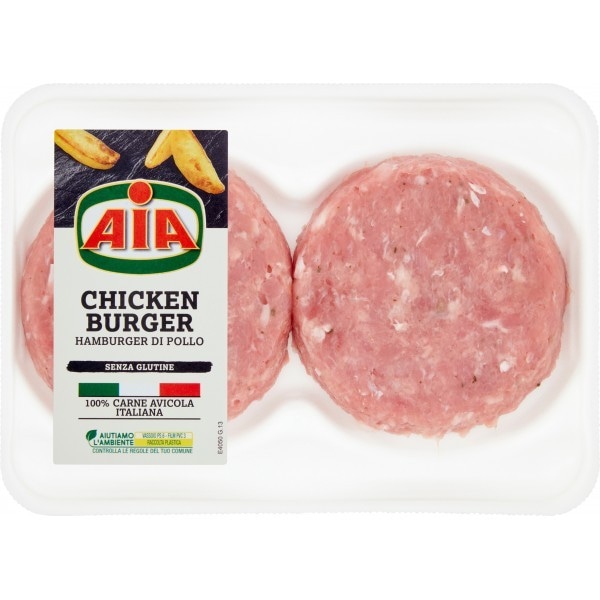 Linea Hamburger Pollo e Tacchino 200 g AIA in offerta da Carrefour