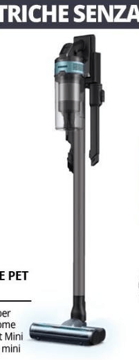 Samsung Scopa Elettrica Jet 75E Pet VS20B75AGR1 in offerta da Comet