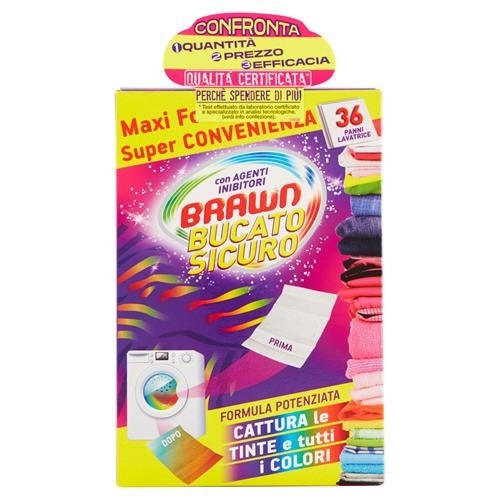 Brawn easy panni cattura colore 36 pezzi - Offerta nel negozio Dm