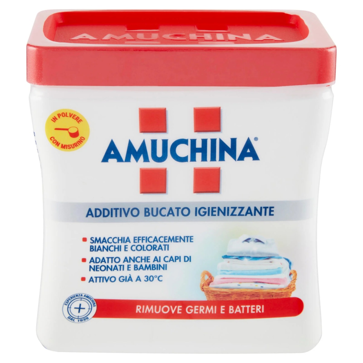 Additivo Bucato Igienizzante in polvere Amuchina 500 g in offerta da Carrefour