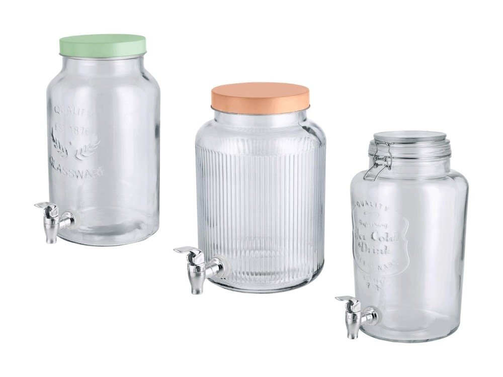 Dispenser in vetro per bevande 5,6 L SILVERCREST - Offerta nel negozio Lidl