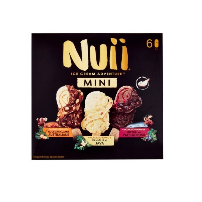 Nuii Mini Mix Conf. 6 pz 253 g in offerta da Carrefour