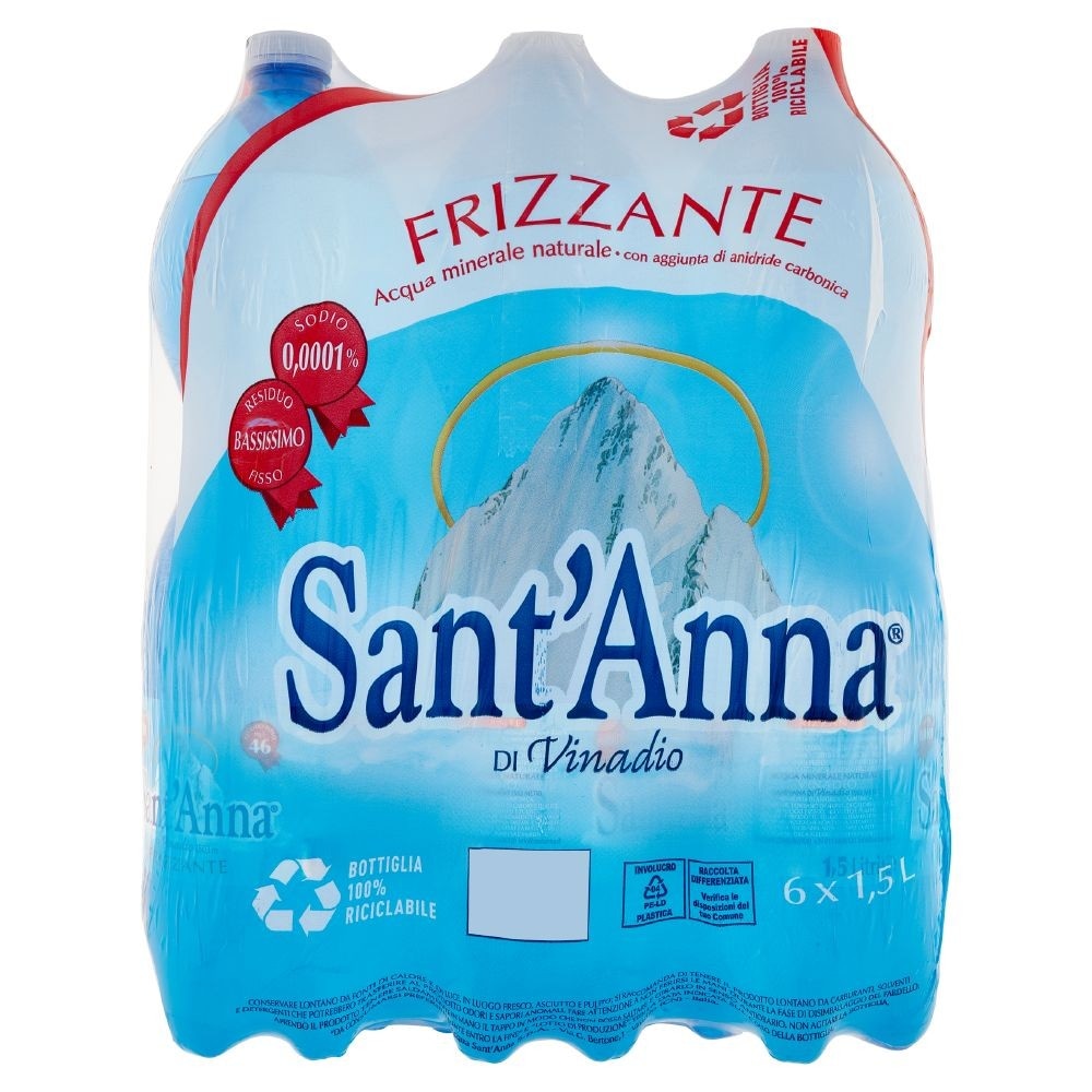 Acqua Frizzante Sant'Anna 9 L - Offerta nel negozio Penny