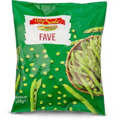 Fave 600 g in offerta da Eurospin