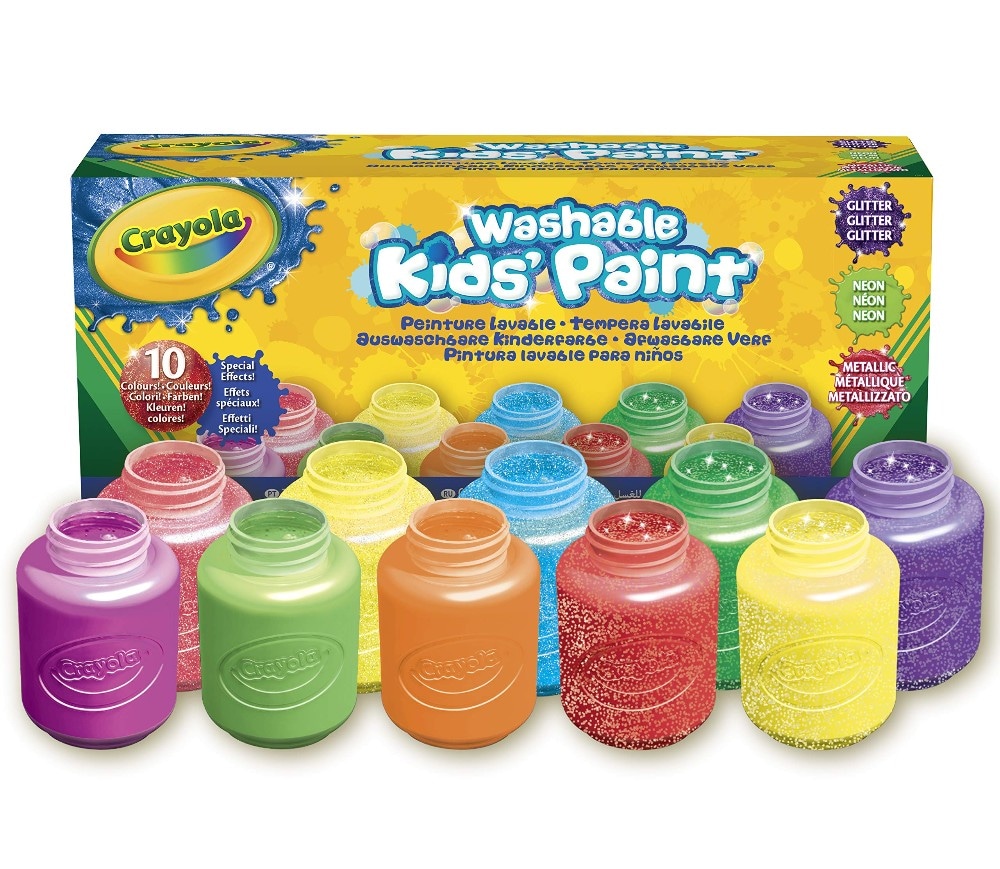 Tempere Lavabili conf. 10 pezzi Crayola in offerta da Carrefour