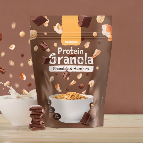 Protein granola Cioccolato e Nocciole 275 g Prozis in offerta da DeSpar