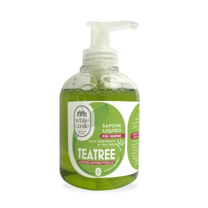 Sapone liquido Tea Tree White Castle 300 ml in offerta da Bennet