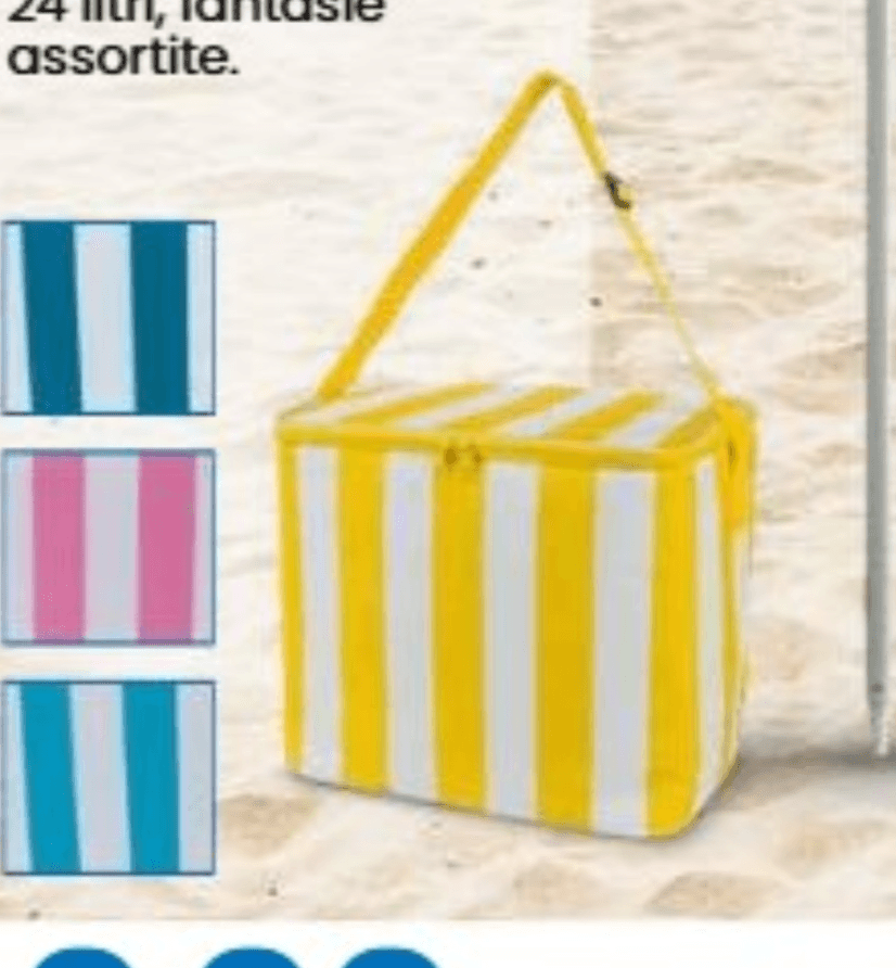 Borsa termica con tracolla 24 litri - Offerta nel negozio Eurospin