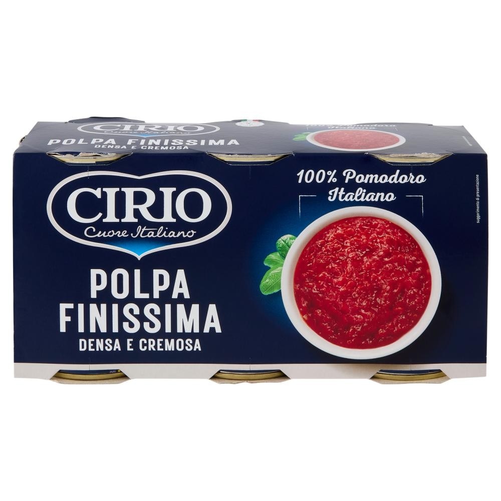 Cirio polpa finissima 400 g x3 in offerta da Iper La grande i