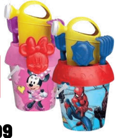 Secchiello con innaffiatoio Spider-Man/Minnie - Offerta nel negozio Iper La grande i