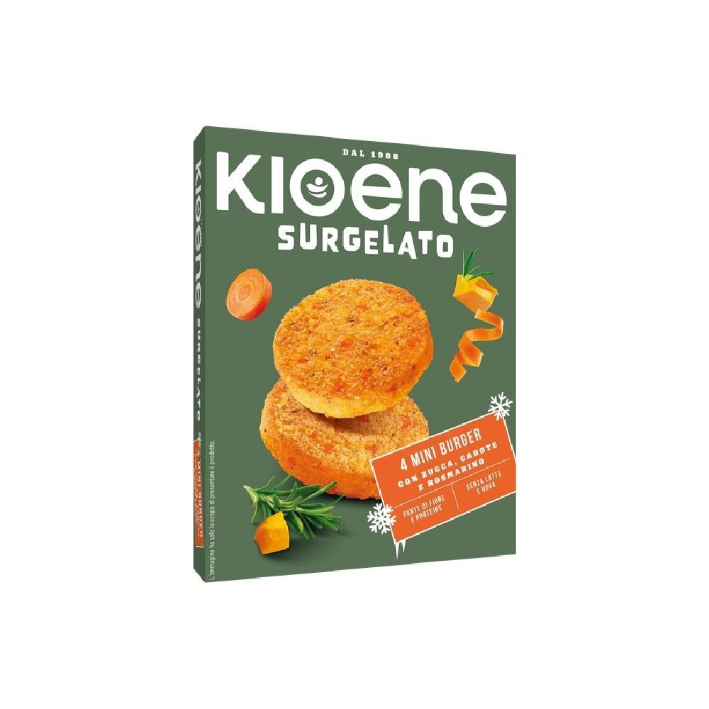 Miniburger con Zucca, Carote e Rosmarino 160 g Kioene in offerta da Panorama