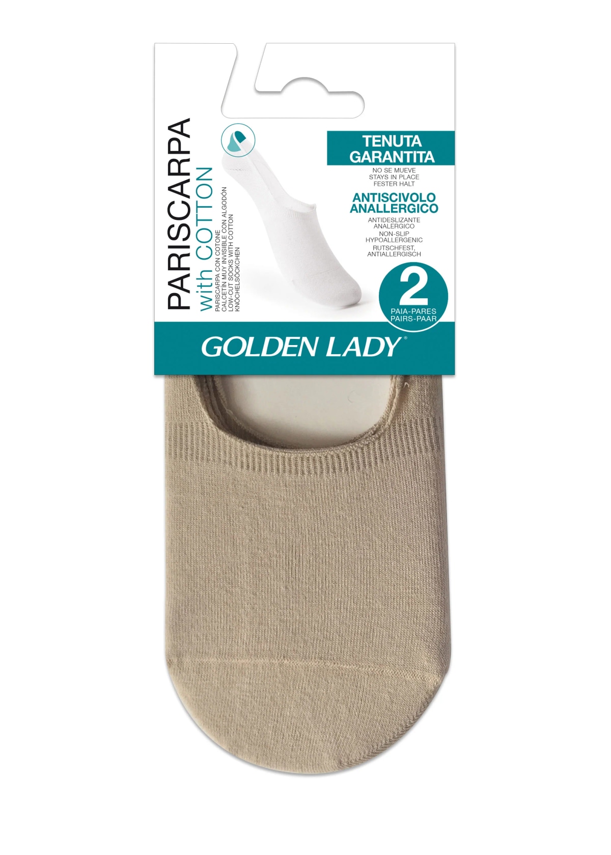 Minicalze o pariscarpa 2 pezzi GOLDEN LADY in offerta da Iper La grande i
