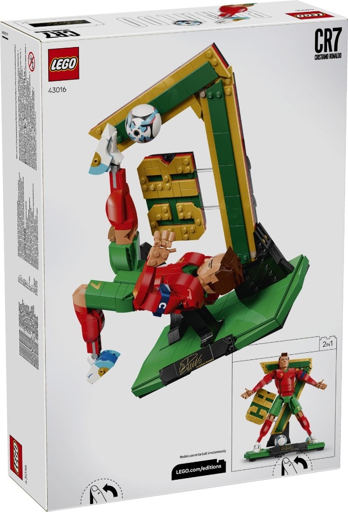 Cristiano Ronaldo Leggenda del calcio Lego - Offerta nel negozio Euronics