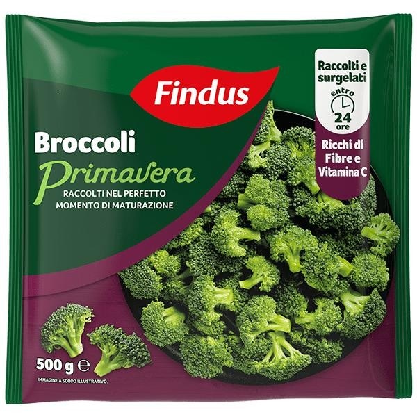 Broccoli Primavera surgelati Findus g 500 - Offerta nel negozio Bennet