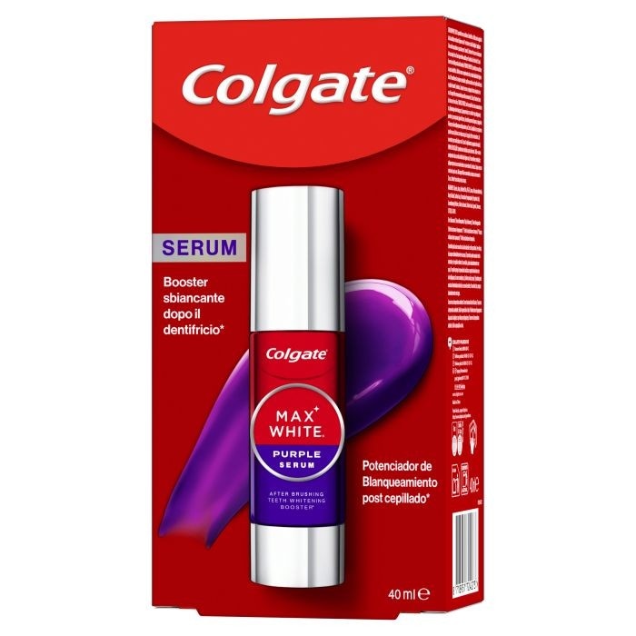 Colgate Siero Max White 2.5 ml o Purple Serum, 40 ml in offerta da Esselunga