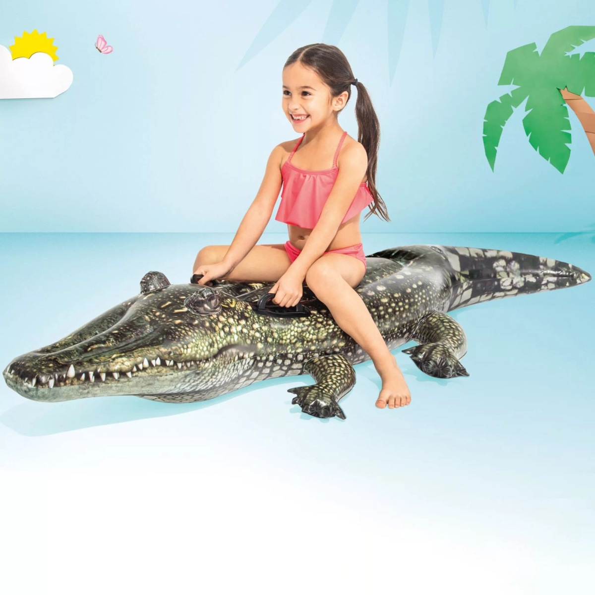 Cavalcabile Alligatore 170 x 86 cm - Offerta nel negozio Iper La grande i