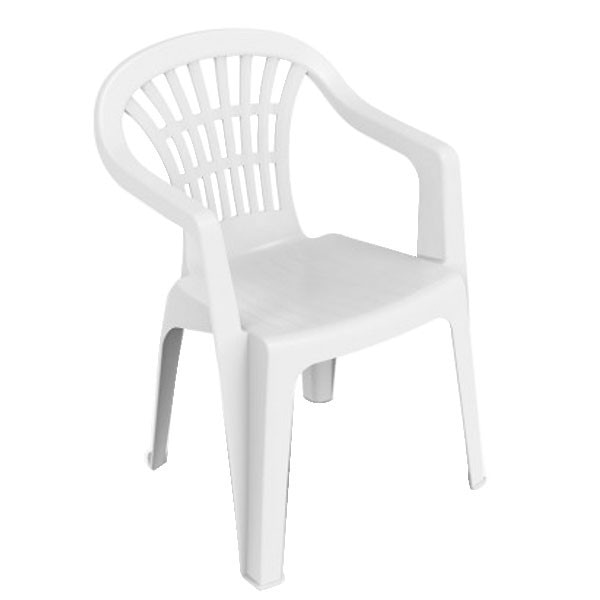 Sedia Lyra Bianca PROGARDEN in offerta da Happy Casa