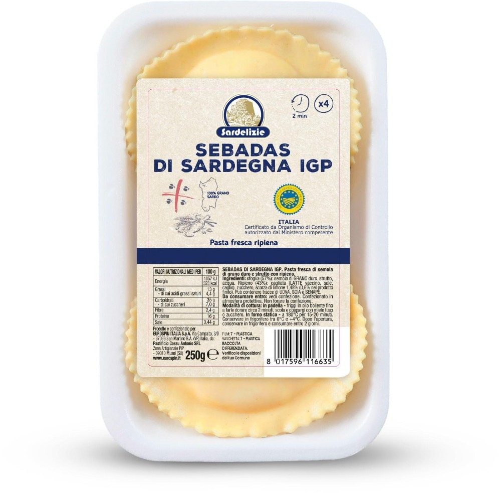 Sebadas di Sardegna IGP 250 g Sardelizie in offerta da Eurospin
