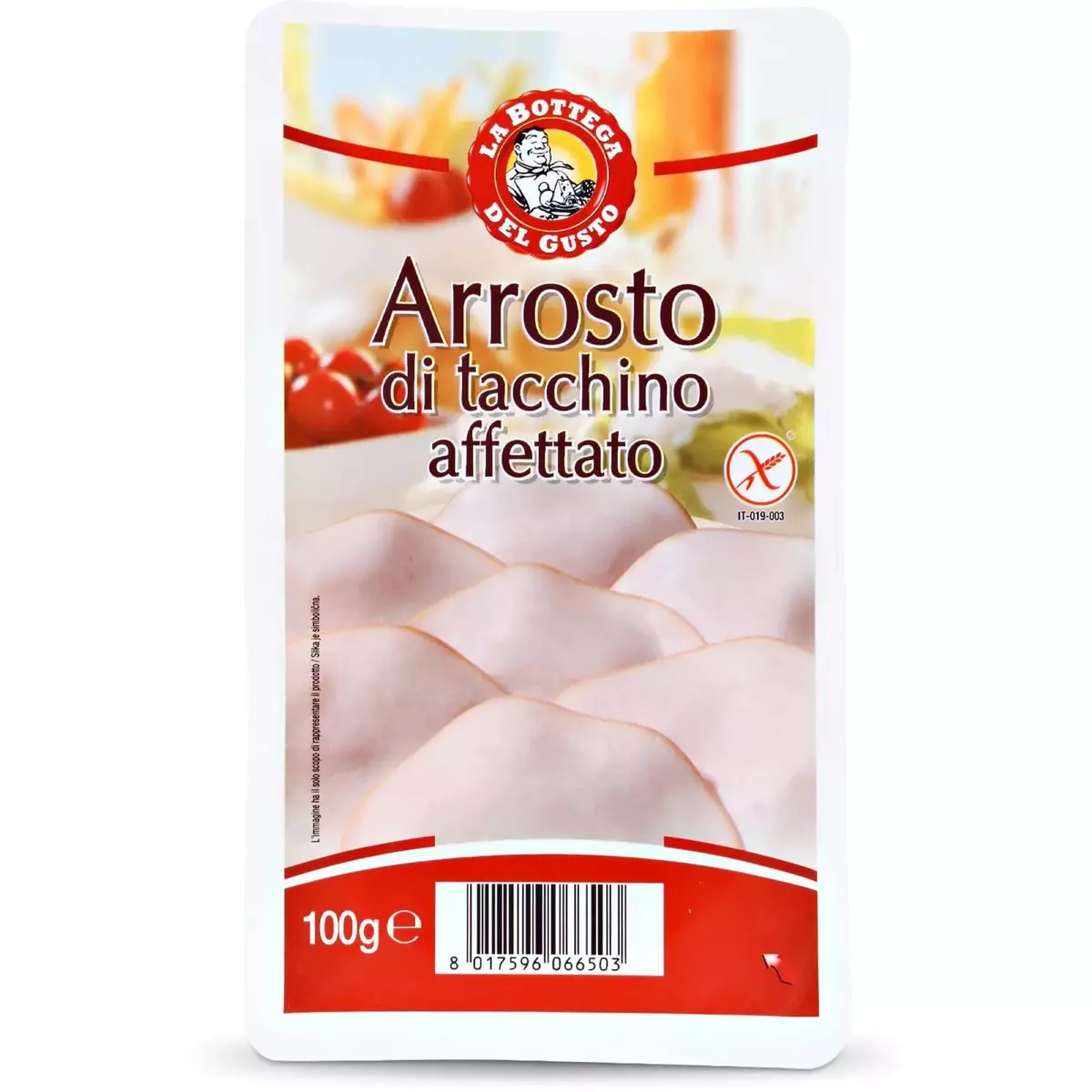 La Bottega del Gusto Arrosto di tacchino affettato 100 g in offerta da Eurospin