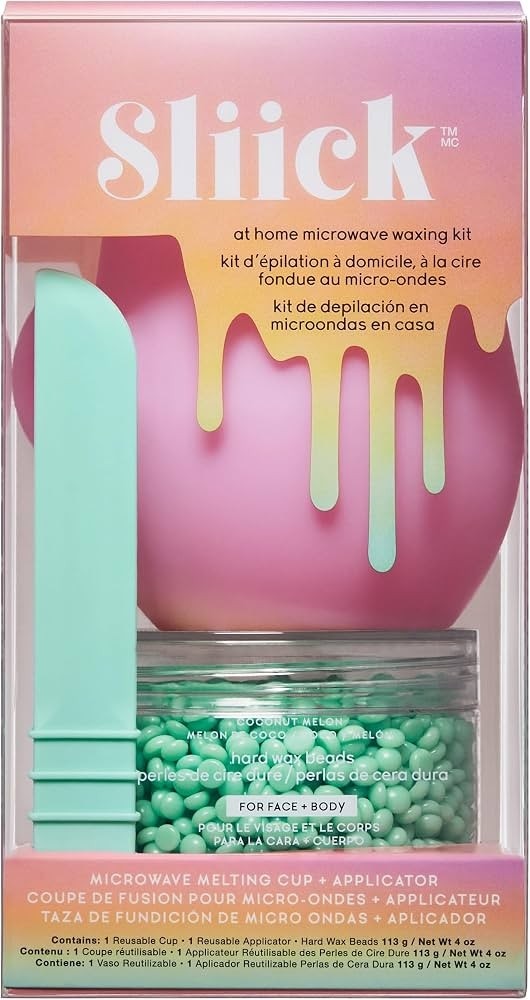 Sliick kit depilazione con perle di cera e applicatore 1 pezzo in offerta da Dm