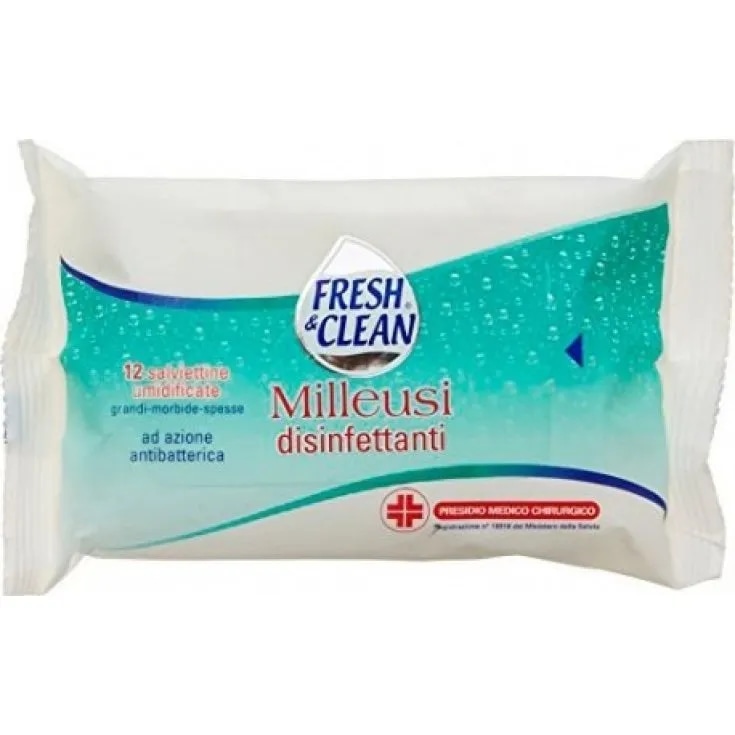 Salviettine Milleusi Disinfettanti Fresh&Clean 120 pezzi in offerta da Esselunga