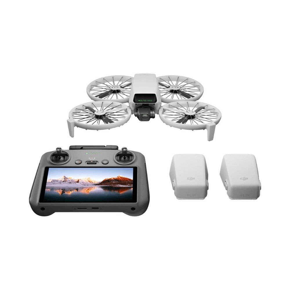 DJI Flip versione Fly More Combo con radiocomando RC2 - Offerta nel negozio Unieuro